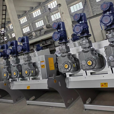 304/316 Stainless Steel Volute Screw Press Dehydrator 10-16kg/H