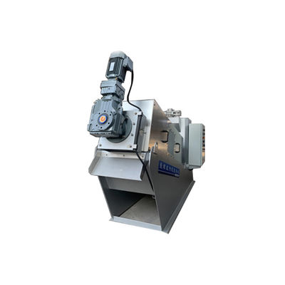 304/316 Stainless Steel Volute Screw Press Dehydrator 10-16kg/H