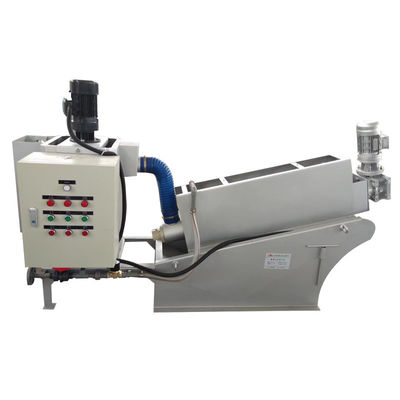 spiralförmiges Entwässerungsmittel-System des Schlamm-8kg/H für Schlamm-Entwässerungsabwasserbehandlung