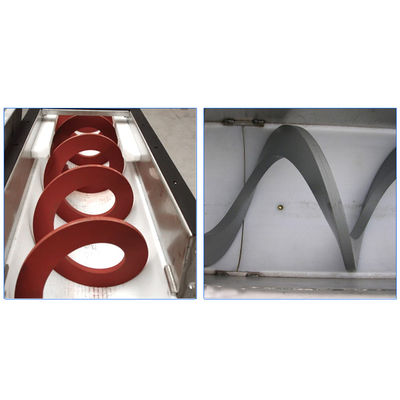 30t / H Przenośny pochyły przenośnik ślimakowy Ss U Groove Ślimakowy przenośnik taśmowy