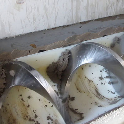 30t / H Przenośny pochyły przenośnik ślimakowy Ss U Groove Ślimakowy przenośnik taśmowy