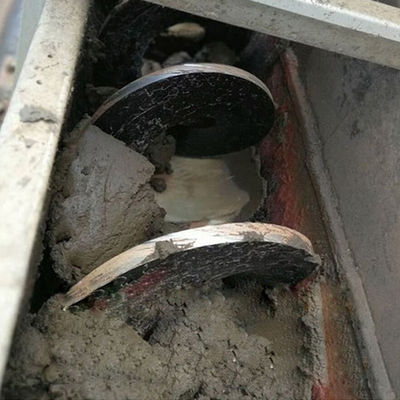 30t / H Przenośny pochyły przenośnik ślimakowy Ss U Groove Ślimakowy przenośnik taśmowy