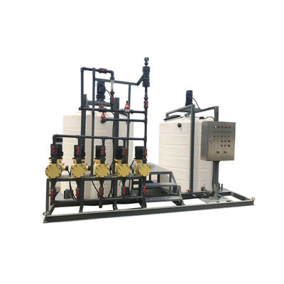 Energiesparendes PET 2000L/H Gerinnungsmittel, das System für verteilenden Kühlwasser-Stabilisator dosiert