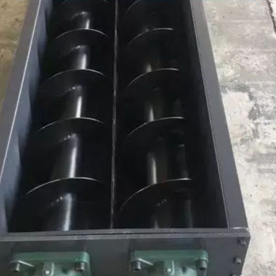 하수 처리를 염색시키기 위한 5t/H SS316 머드 나사송곳 샤프트리스 스크루 벨트 콘베어