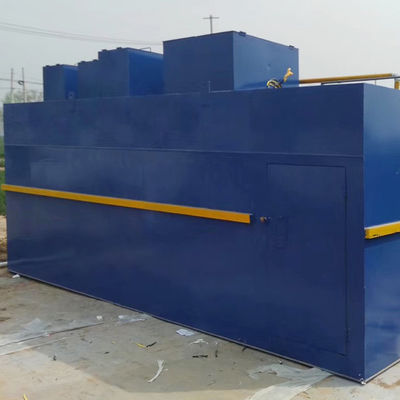 Industrielle Klärwerks-Maschinerie 100m3/D Eco SS304 MBR MBBR freundlich