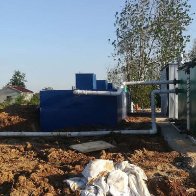 Industrielle Klärwerks-Maschinerie 100m3/D Eco SS304 MBR MBBR freundlich