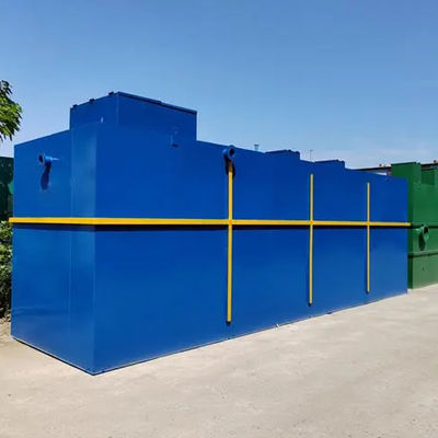 Industrielle Klärwerks-Maschinerie 100m3/D Eco SS304 MBR MBBR freundlich