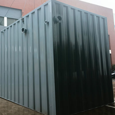 500m3/D 304SS Mbrのシステム統合の汚水処理装置はカスタマイズした