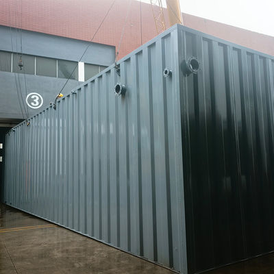 500m3/D 304SS Mbrのシステム統合の汚水処理装置はカスタマイズした