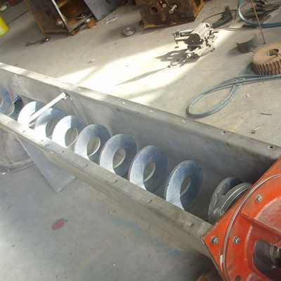 Транспортер 12t/H спирали транспортера винта нержавеющей стали изменяемой скорости