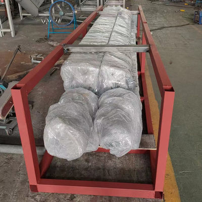 Bezwałowy przenośnik spiralny ze stali węglowej Regulowana prędkość Dostosowane 1 ~ 100 m