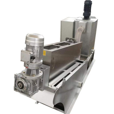 macchina di disidratazione dei fanghi del torchio a vite del disco del disidratatore del fango della voluta 1-2500kgs/H multi