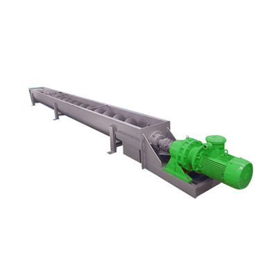 50m3/h Bezwałowy przenośnik ślimakowy ze stali węglowej Zautomatyzowany przenośnik spiralny ze stali nierdzewnej