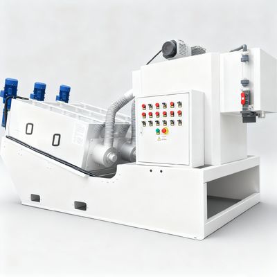 Selbstreinigungs-Schlammeindickungs-System-spiralförmiger Schlamm-Entwässerungspresse