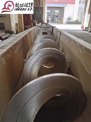 Băng tải trục vít không trục quay, 16r / phút Băng tải trục vít ngang