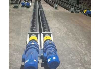 Zink-weißer Schrauben-Bandförderer, 250mm Silo-Schneckenförderer