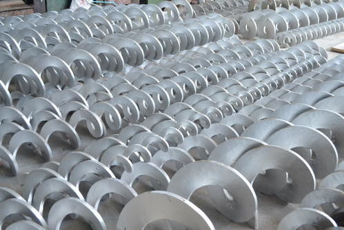 Transporte de parafuso municipal do dobro da água de esgoto, transporte de parafuso de secagem de 400mm