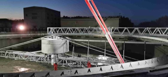 Doppeltes Rohr-reisender Brücken-Schlamm-Schaber benutzt für Klärwerk