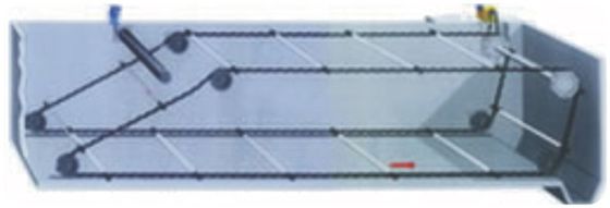 3-metrowy system zgarniacza łańcuchowego Stal węglowa do zbiornika uzdatniania wody