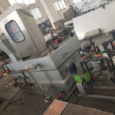 1500L/h Automatic Dosing Machine ระบบบำบัดน้ำเสีย ISO9001