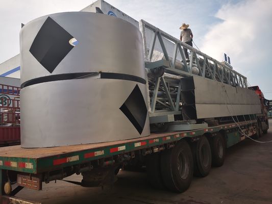 Μισό σύστημα μεταλλουργικών ξυστρών λάσπης γεφυρών με τις δευτεροβάθμιες δεξαμενές ιζηματογένεσης