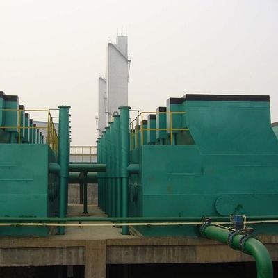 유기성 폐수 여과를 위한 고급 화학적 정수 시스템