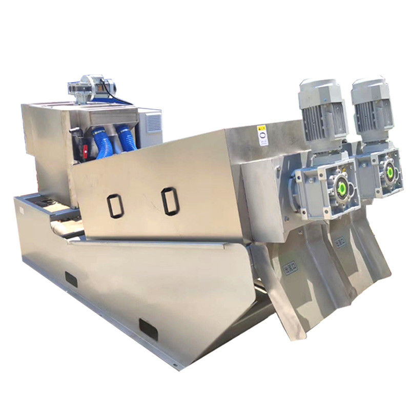 Automatic Spiral Sludge Dewaterer with SS304 Construction | Efficient Solid-Liquid Separation for Industrial Applications