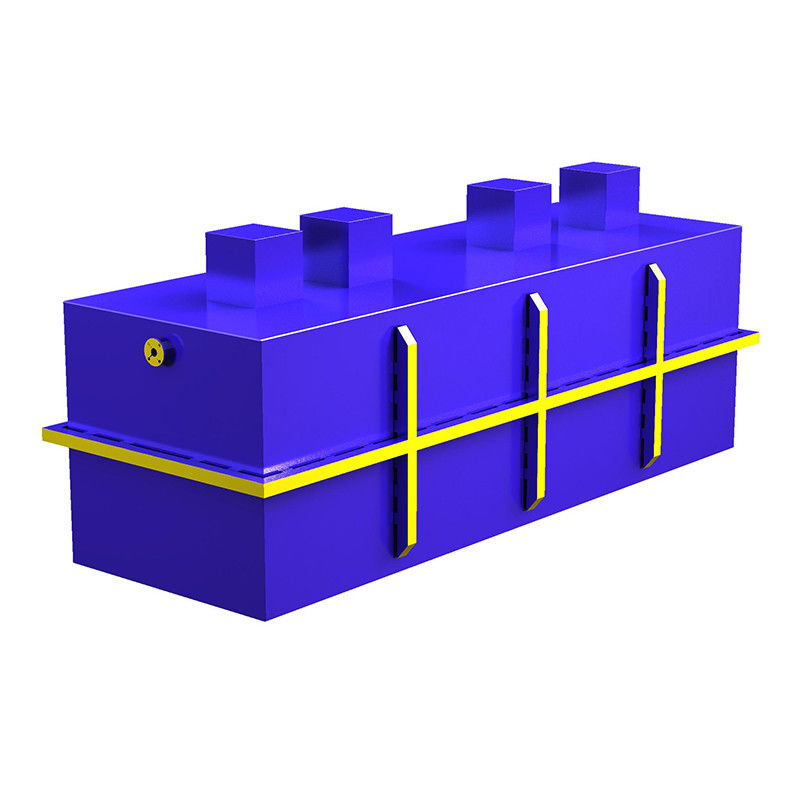 El acero de carbono enterró el hospital completo 10m3/H nacional del equipo del tratamiento de aguas residuales de MBR