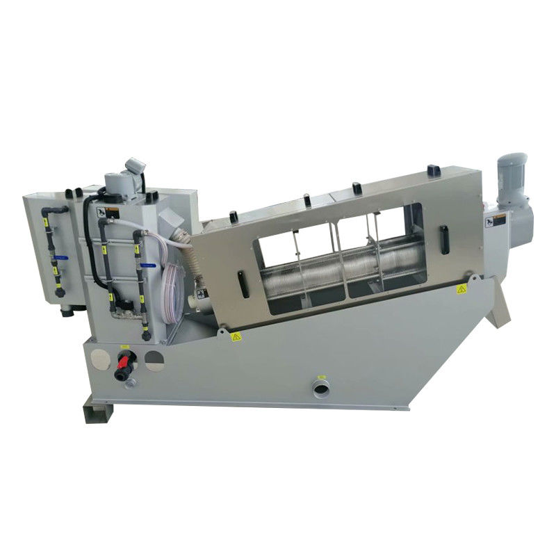 Acero inoxidable de la máquina de deshidratación del lodo de la prensa de tornillo agrícola