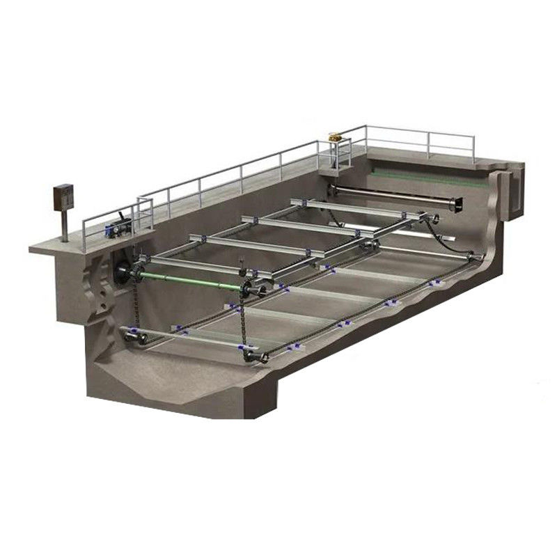 Type à chaînes grattoir d'acier inoxydable du grattoir 304 de boue de plat à chaînes de boue