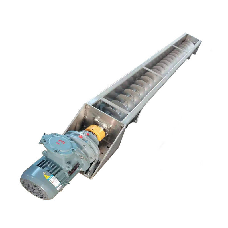 Bezwałowy przenośnik ślimakowy ze stali nierdzewnej 304 w kształcie litery U o długości 1 ~ 20 m