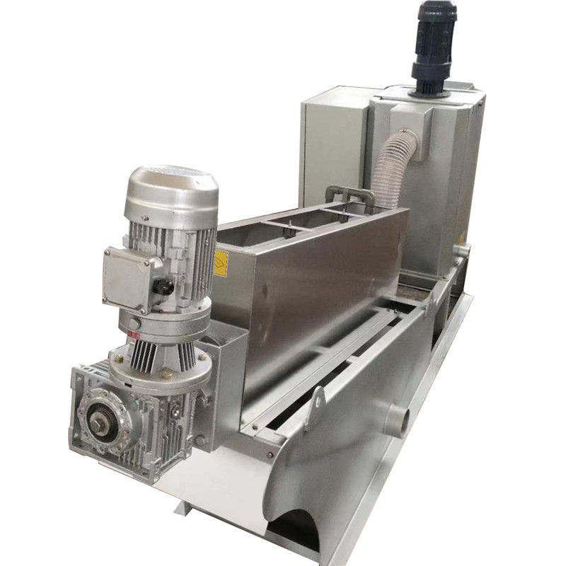 macchina di disidratazione dei fanghi del torchio a vite del disco del disidratatore del fango della voluta 1-2500kgs/H multi