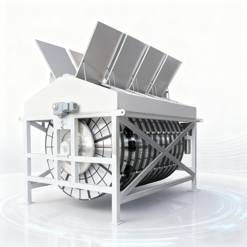 Промышленная система фильтрации Фильтр с вращающимся диском для фильтрации жидкости и процессов разделения твердых веществ