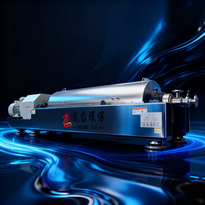 Continuous Operation · High-Dryness Cake · Low Operating Costs — Decanter Centrifuges Drive Cost Efficiency and Sustainability in Global Environmental Projects