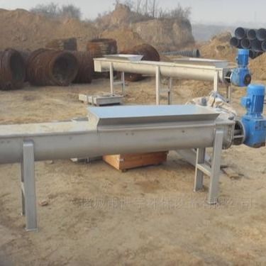 6.5m3/h Spindelpresse-System für Abwasserbehandlungs-Wellen-Art