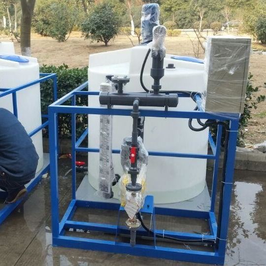 銀製の自動投薬機械、化学自動投薬の単位