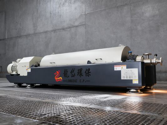 Separación avanzada de sólidos y líquidos: centrifugadora decantadora horizontal para proyectos ambientales globales
